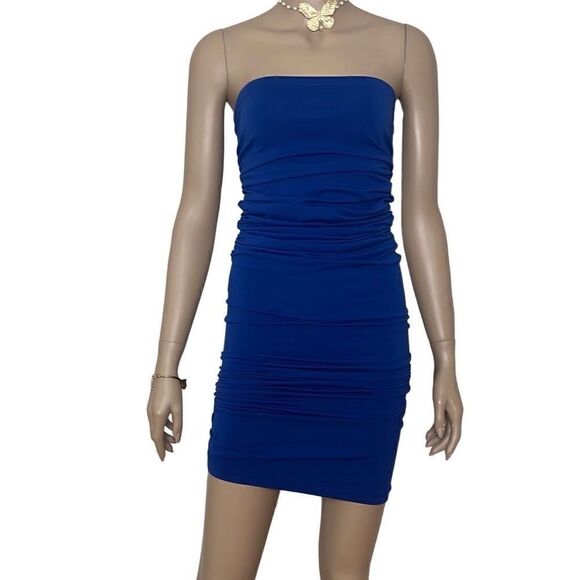 NWT Wolford Fatal Dress L Blue - Picture 7 of 13